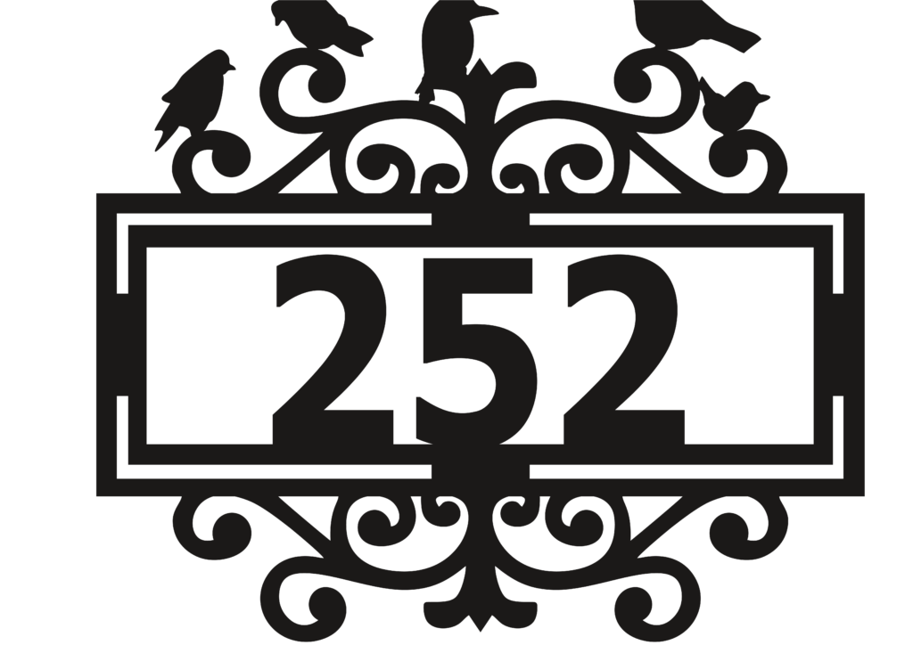 Номер дома: ПТИЦЫ РАМКА_4