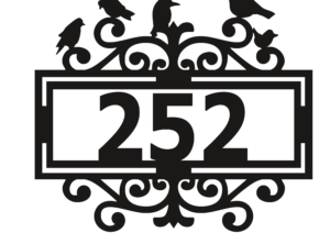 Номер дома: ПТИЦЫ РАМКА_4